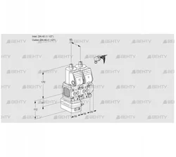 VCD2E40R/40R05FD-25NWR/PPPP/PPPP (88105026) Регулятор давления Kromschroder