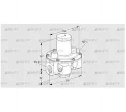 GDJ 50R04-0L (03155035) Регулятор давления Kromschroder