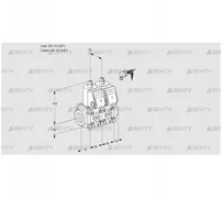 VCS1E10R/10R05NNWR/PPPP/PPPP (88104619) Сдвоенный газовый клапан Kromschroder