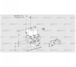 VCD2E40R/40R05ND-25WL/PP3-/3-PP (88106636) Регулятор давления Kromschroder