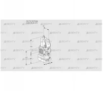 VAG1T-/20N/NQAN (88031262) Газовый клапан с регулятором соотношения Kromschroder