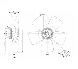 Осевой вентилятор ebmpapst A4E315AC0818