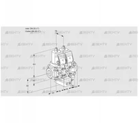 VCH1E25R/25R05NHEVWGR/PPPP/PPPP (88107683) Клапан с регулятором расхода Kromschroder