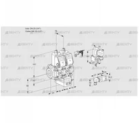 VCG1E20R/15R05NGEWR/2-PP/MMBY (88104278) Клапан с регулятором соотношения Kromschroder