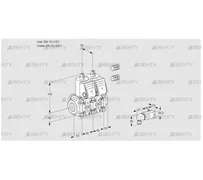 VCS1E15R/10R05NNWR3/PPPP/2-PP (88105520) Сдвоенный газовый клапан Kromschroder