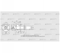 BIC 100HD-300/335-(115)F (84033145) Газовая горелка Kromschroder