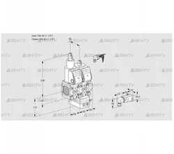 VCD2E40R/40R05FLD-25WR/3-PP/PPPP (88100712) Регулятор давления Kromschroder