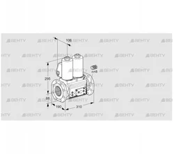 VCS780F05NNWL3E/PPPP/PPPP (88203281) Сдвоенный газовый клапан Kromschroder