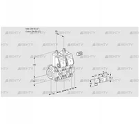 VCS3E50R/50R05NNWR/2-PP/PPPP (88103347) Сдвоенный газовый клапан Kromschroder