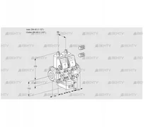 VCG2E40R/40R05NGEVWR3/PPPP/PPPP (88104764) Клапан с регулятором соотношения Kromschroder