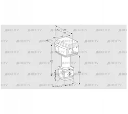 RV 2/AML10Q60S1 (86060544) Регулирующий клапан Kromschroder