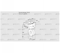 IBA65/50Z05/20-07W2E (88301952) Дроссельная заслонка Kromschroder