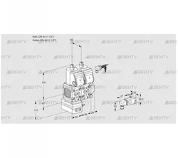 VCD2E40R/40R05FD-50NWR/3-PP/PPPP (88104213) Регулятор давления Kromschroder