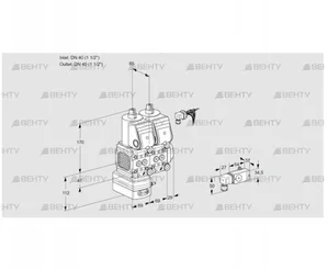 VCD2E40R/40R05FD-50NWR/3-PP/PPPP (88104213) Регулятор давления Kromschroder