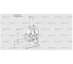 VCD1T20N/20N05ND-100QR/PPPP/PPPP (88100186) Регулятор давления Kromschroder