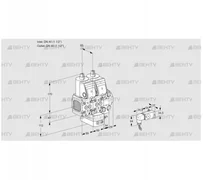 VCG2T40N/40N05FNGKVQR/2--3/PPPP (88103994) Клапан с регулятором соотношения Kromschroder