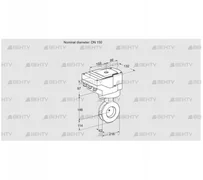 IBGF150Z05/20-30W3TR10 (88301078) Дроссельная заслонка Kromschroder