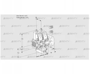 VCD2E40R/40F05FND-50VWR3/PPPP/PPPP (88101693) Регулятор давления Kromschroder