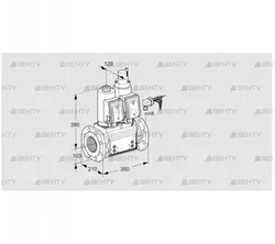 VCS8100F05NLWSRB/PPPP/PPPP (88204370) Сдвоенный газовый клапан Kromschroder