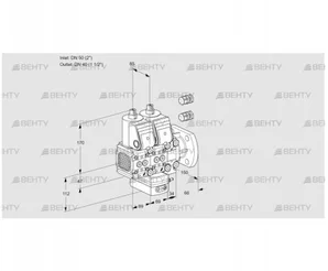 VCD2E50R/40F05FND-50VWR3/PPPP/PPPP (88101694) Регулятор давления Kromschroder