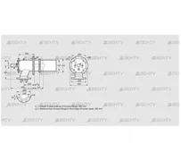 ZIC 200HB-200/235-(21)D (84277630) Газовая горелка Kromschroder