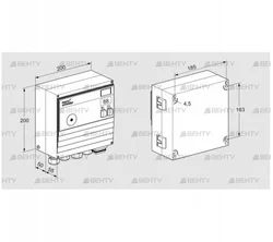 BCU465-3/1LW3GBACB1/1 (88614755) Блок управления горением Kromschroder