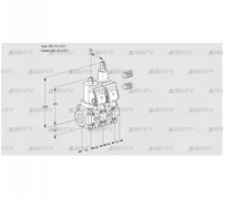 VCS1E15R/15R05NLWSR3/PPPP/PPPP (88102615) Сдвоенный газовый клапан Kromschroder