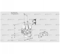 VCG1E20R/20R05FNGEWR6/2-MM/PPPP (88107767) Клапан с регулятором соотношения Kromschroder