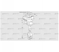 IBHR100Z01A/20-30W3TR10 (88302959) Дроссельная заслонка Kromschroder