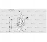 VCD2E40R/40R05FD-25LWR/PPPP/PPPP (88105501) Регулятор давления Kromschroder