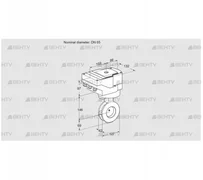 IBGF65Z05/20-30W3T (88303490) Дроссельная заслонка Kromschroder