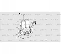 VCS8100F05NNWLE/PPEP/PPPP (88207532) Сдвоенный газовый клапан Kromschroder