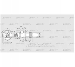 BIC 65MB-0/35-(104)E (84031410) Газовая горелка Kromschroder