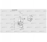 VAV1-/15R/NWBK (88012937) Газовый клапан с регулятором соотношения Kromschroder