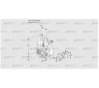 VAS3-/50F/NWSR (88032837) Газовый клапан Kromschroder