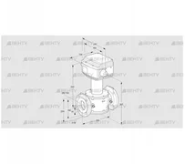 RV 100/OF02W60E (86060911) Регулирующий клапан Kromschroder