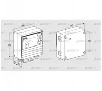 BCU465-3/1LW3GBPA (88612276) Блок управления горением Kromschroder