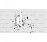 VCS780F05NLWLB/PPPP/P2PP (88207848) Сдвоенный газовый клапан Kromschroder