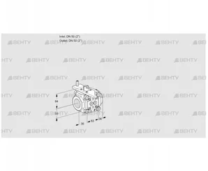 VFC350/50R05-25PPPP (88302506) Регулирующий клапан Kromschroder