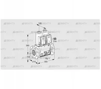 VCS8100F05NNKGR3E/PPEP/PPPP (88203164) Сдвоенный газовый клапан Kromschroder