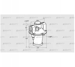 GIK 50TN02-5 (03155164) Регулятор соотношения газ/воздух Kromschroder