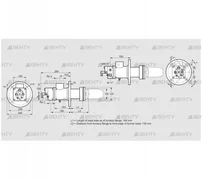 BIC 100HBL-100/135-(49)E (84033122) Газовая горелка Kromschroder