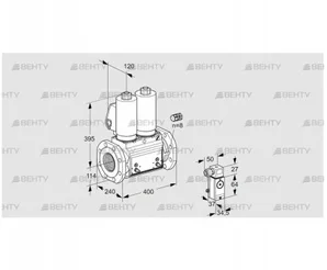 VCS9125F05NNAGL3B/PMPM/3-PM (88206916) Сдвоенный газовый клапан Kromschroder