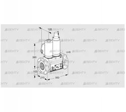 VCS8T100A05NLQGLE/MMMM/MMVM (88205028) Сдвоенный газовый клапан Kromschroder