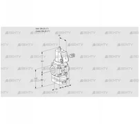 VAG125R/NWSRAN (88012445) Газовый клапан с регулятором соотношения Kromschroder