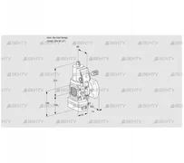 VAV3-/50F/NWSRAK (88030926) Газовый клапан с регулятором соотношения Kromschroder