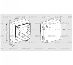 BCU460T-3/1R2-D3B1/1 (88615145) Блок управления горением Kromschroder