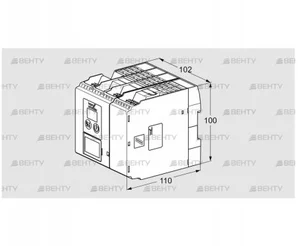 FCU500WC0F1H0K0-E (88621093) Автомат безопасности агрегатов Kromschroder