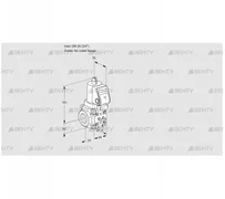 VAS1T20/-N/NQGR (88017618) Газовый клапан Kromschroder