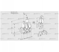 VCS1E15R/15R05NLWR/PP-3/PPBS (88101974) Сдвоенный газовый клапан Kromschroder